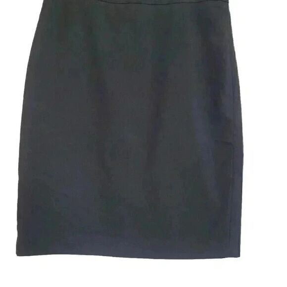 Banana Republic Women's Black Poly/Rayon/Spandex Classic Sloan Pencil Lined Skir - Picture 7 of 11